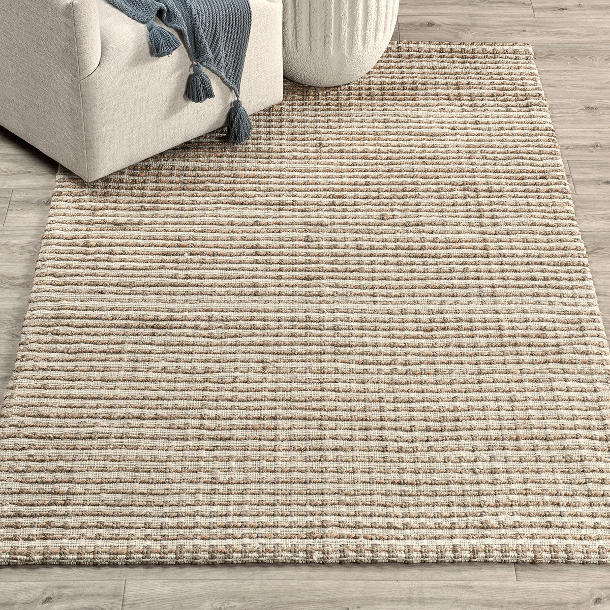 Huntington Jute Ivory/Natural Rug