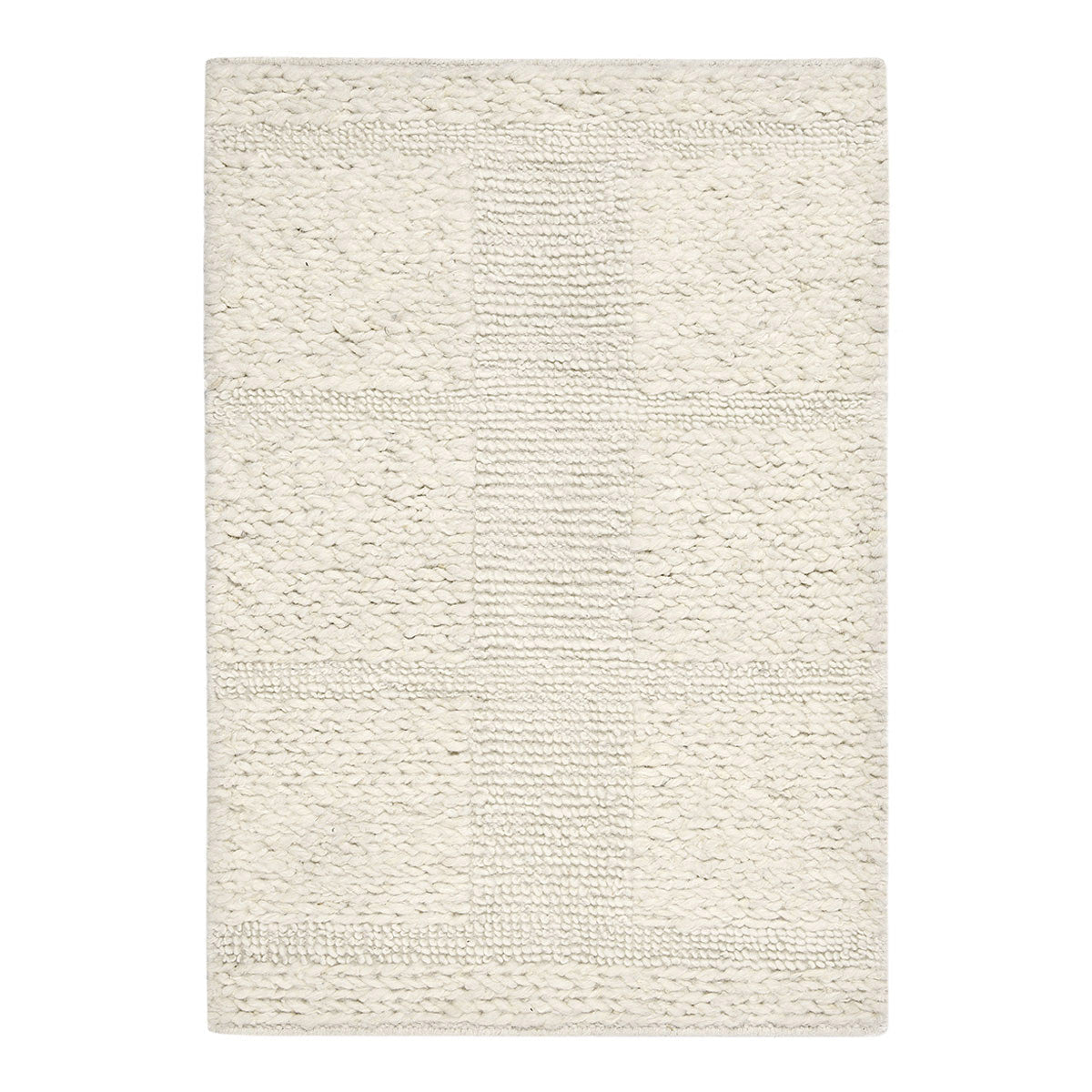 Sinclair Wool Ivory Rug by Classic Home