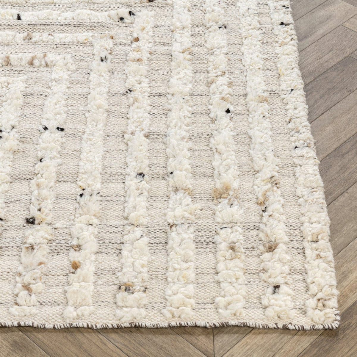Tahoe Wool Ivory Rug by Classic Home