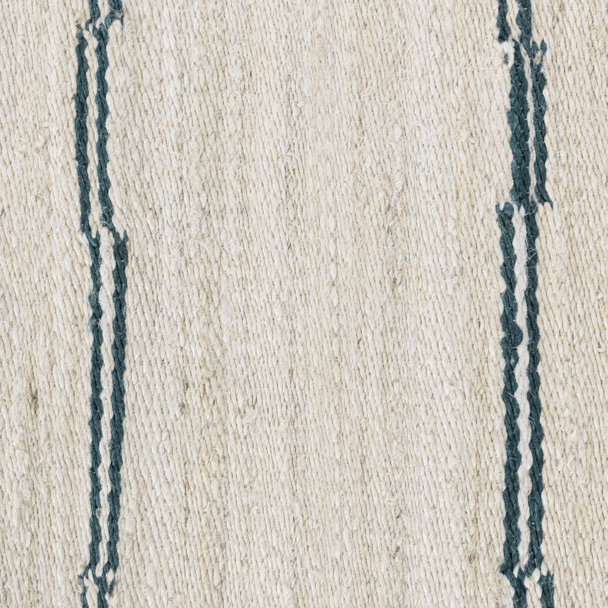 Sunderland Jute Stripe Ivory/Dark Blue Rug by Classic Home