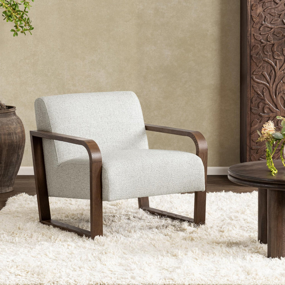 Surrey Shag Ivory Rug by Classic Home