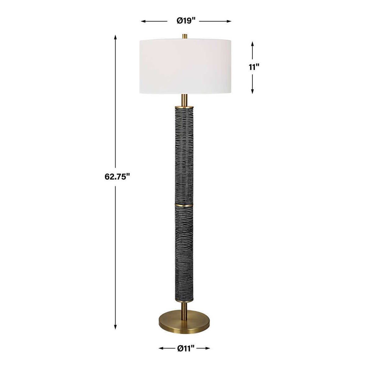 Uttermost Summit Rustic Floor Lamp