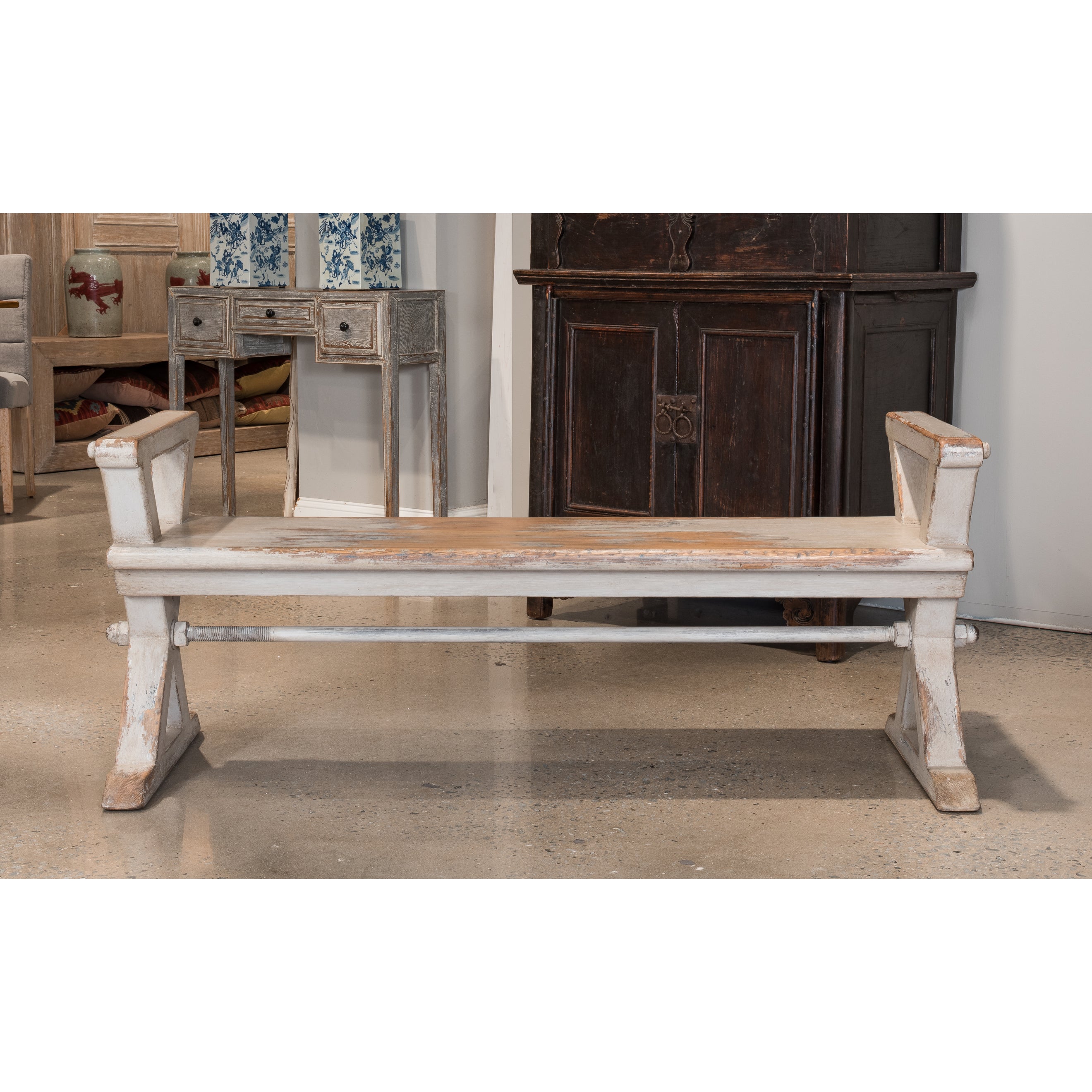 Replica Antique X Bench