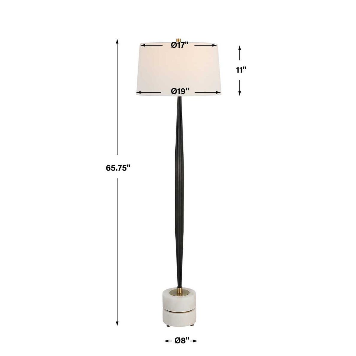 Uttermost Miraz Iron Floor Lamp