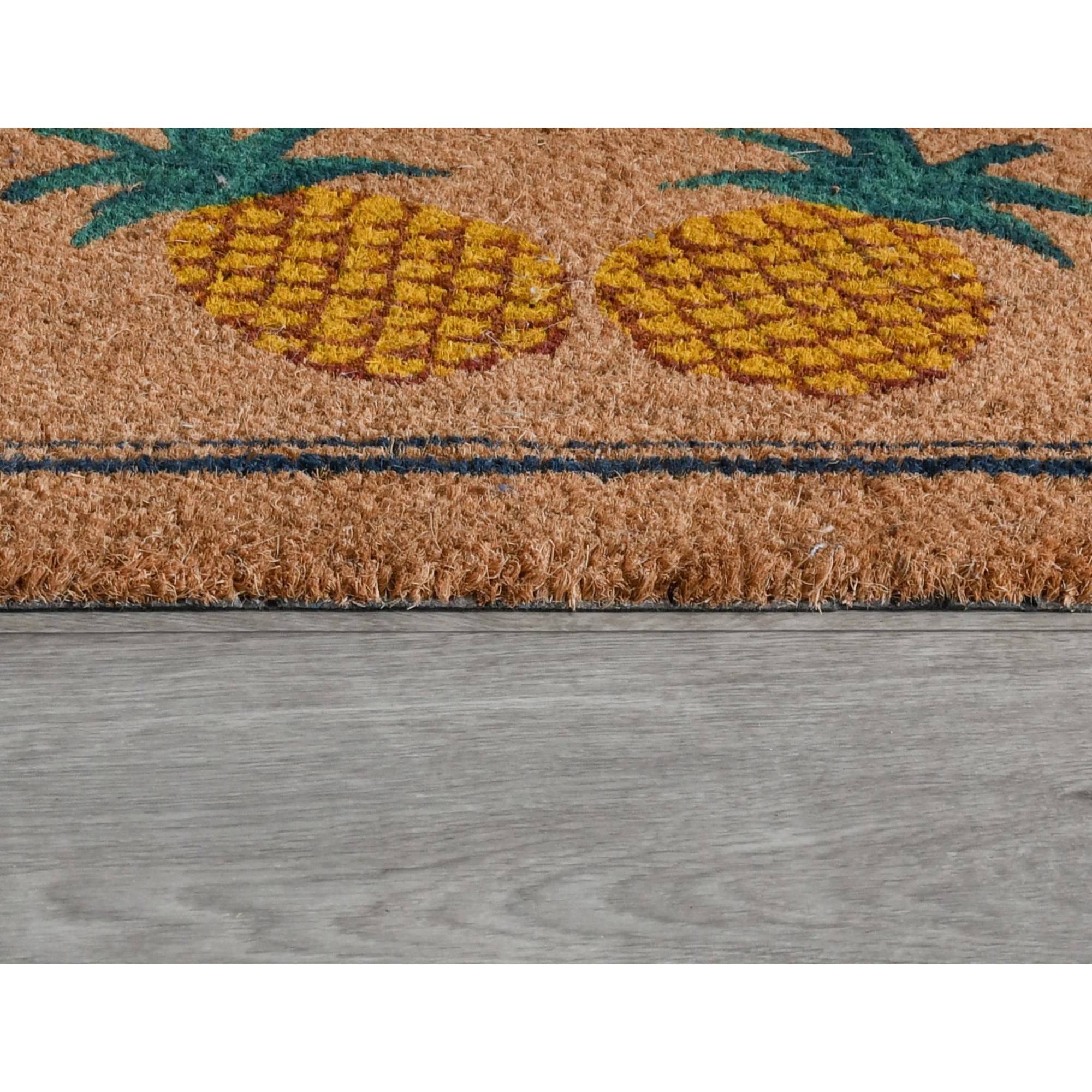 Doormat Two Pineapples