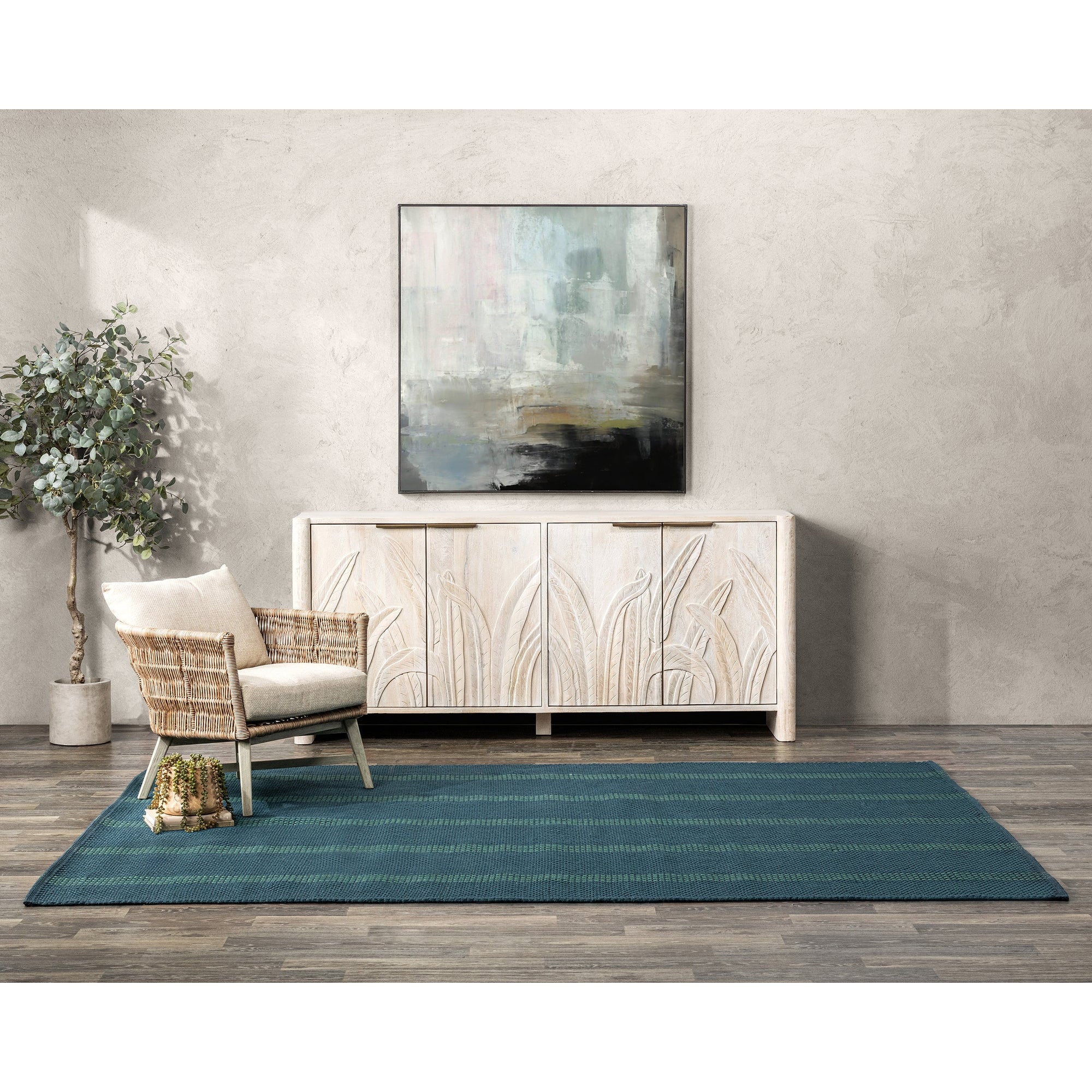Performance Sorrento Stripe Rug