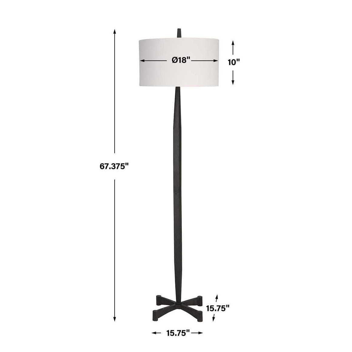 Uttermost Counteract Rust Metal Floor Lamp