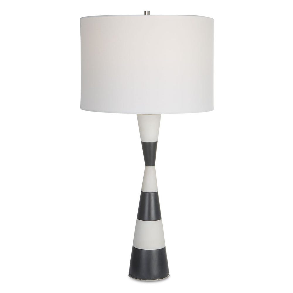 Uttermost Bandeau Banded Stone Table Lamp