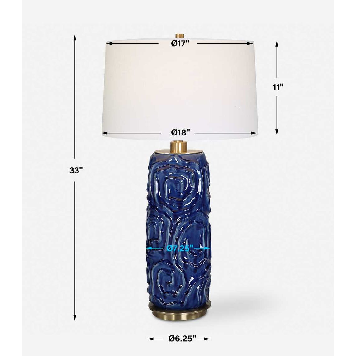 Uttermost Zade Table Lamp
