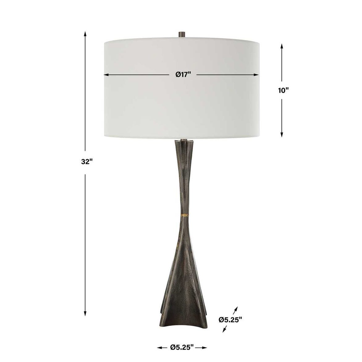 Uttermost Keiron Industrial Table Lamp