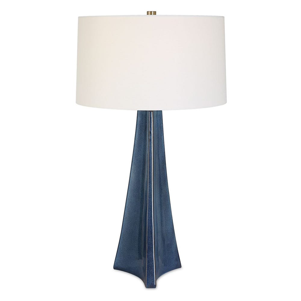 Uttermost Teramo Scalloped Ceramic Table Lamp