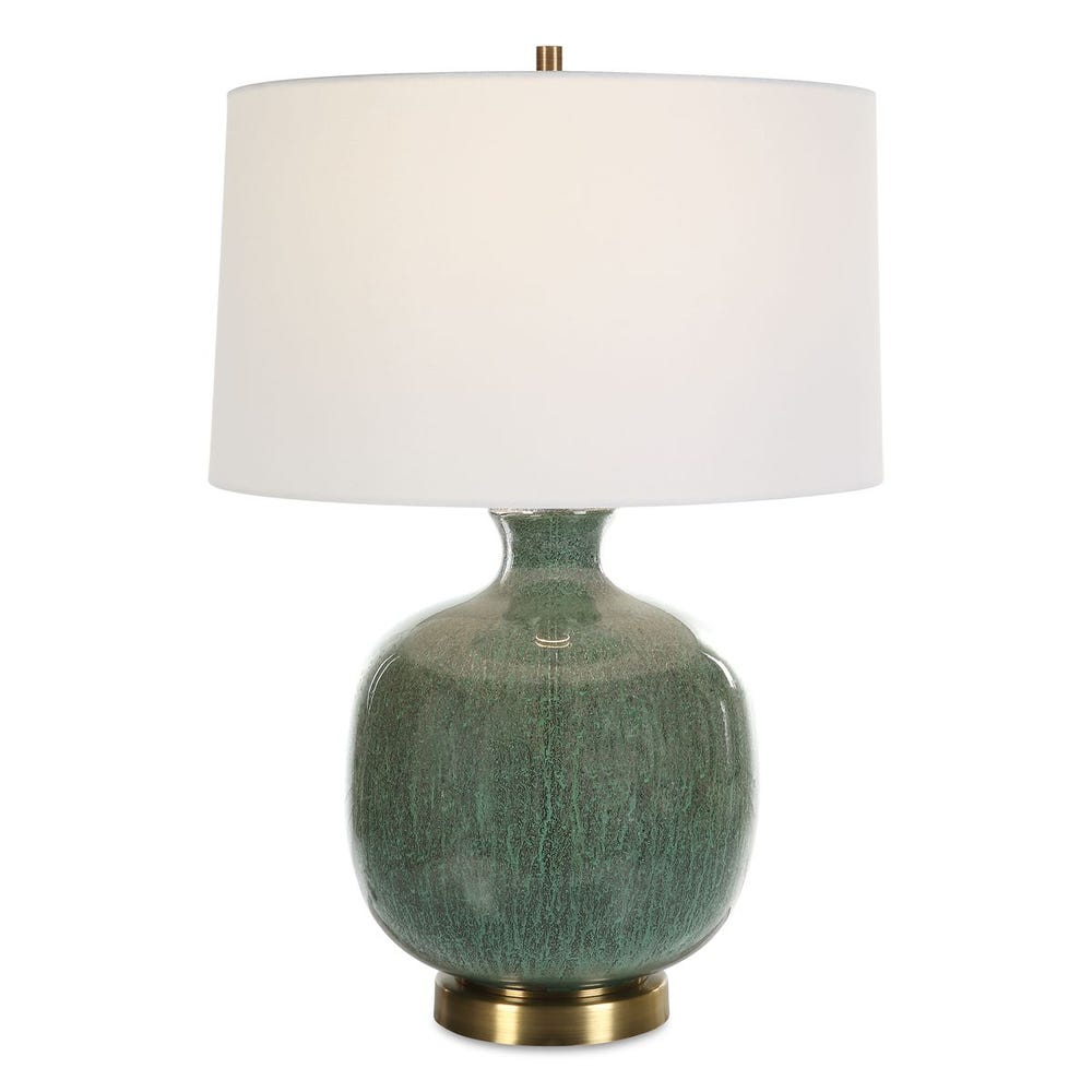 Uttermost Nataly Aged Green Table Lamp