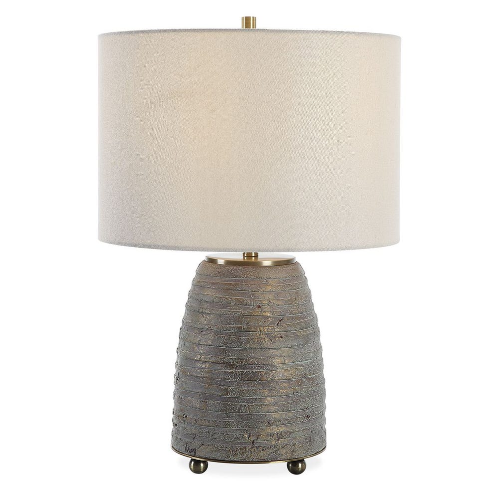 Uttermost Gorda Bronze Ceramic Table Lamp