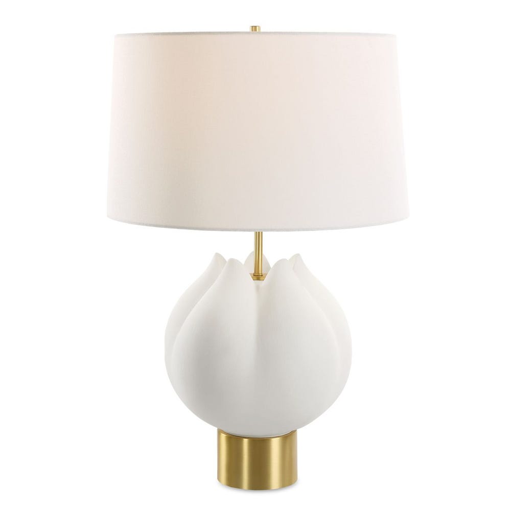 Uttermost In Bloom White Table Lamp