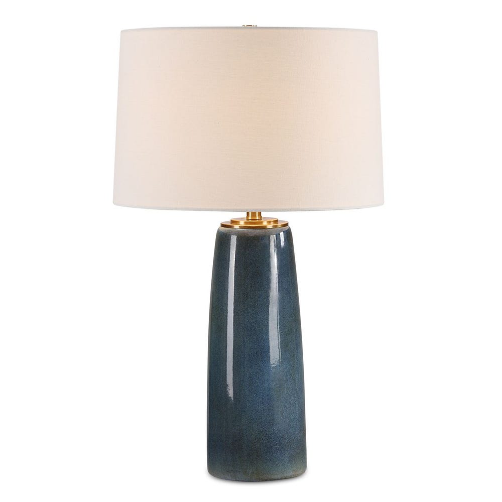 Uttermost Submerged Deep Blue Table Lamp