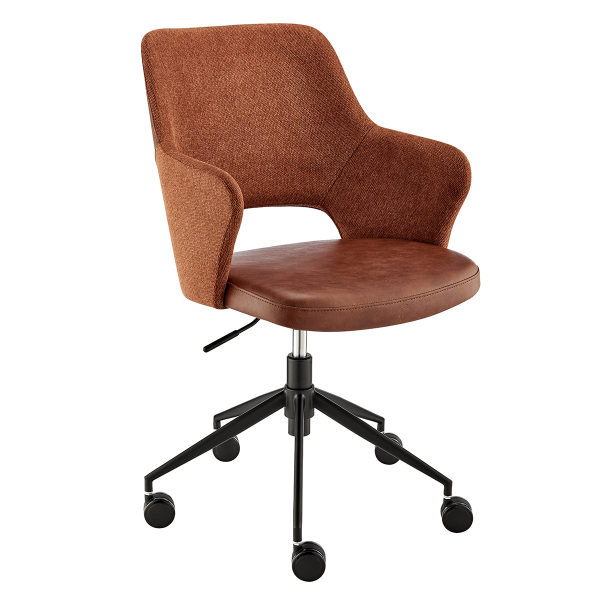 Darcie Office Chair Desk Chairs Euro Style Brown with Orange , Black Friday Sale Euro Style Furniture Sale, Old Bones Co, Mid Century Furniture Sale, Four Hands Furniture, Black Friday Sale Darcie Office Chair,Gus Sale, Perigold Darcie Office Chair Desk Chairs Black Friday Sale , Perigold Sale Darcie Office Chair,Darcie Office Chair Lulu and Georgia, Burke Decor Sale Darcie Office Chair, www.oldbonesco.com