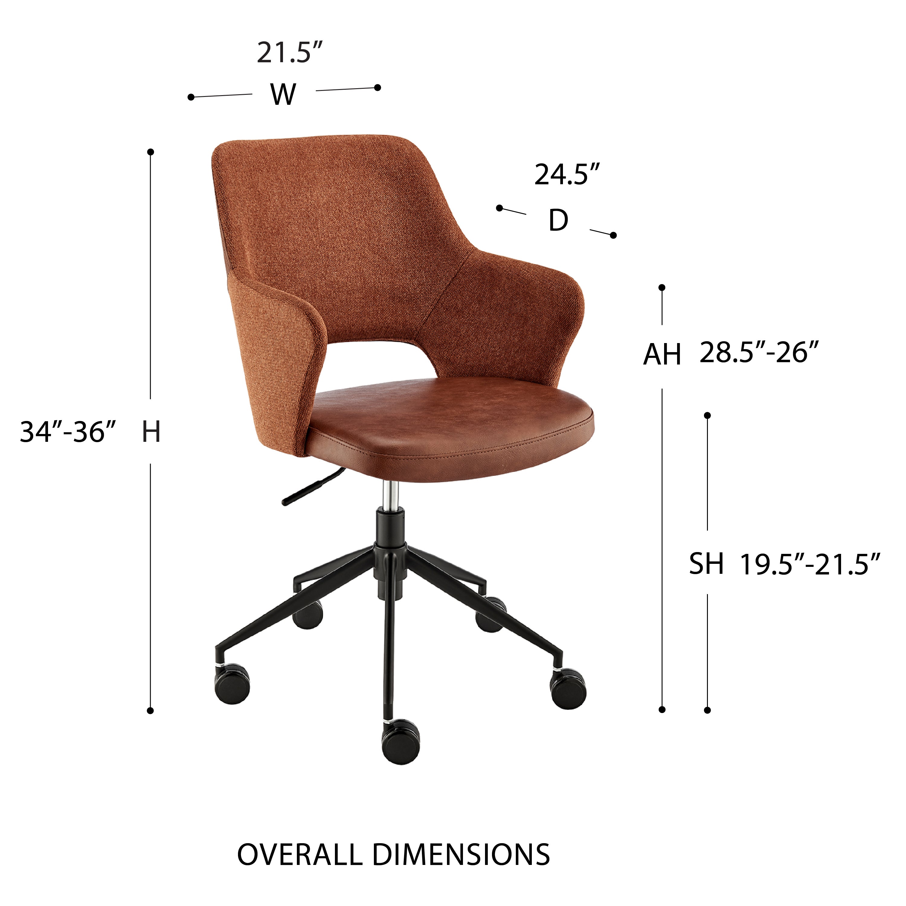 Darcie Office Chair Desk Chairs Euro Style , Black Friday Sale Euro Style Furniture Sale, Old Bones Co, Mid Century Furniture Sale, Four Hands Furniture, Black Friday Sale Darcie Office Chair,Gus Sale, Perigold Darcie Office Chair Desk Chairs Black Friday Sale , Perigold Sale Darcie Office Chair,Darcie Office Chair Lulu and Georgia, Burke Decor Sale Darcie Office Chair, www.oldbonesco.com