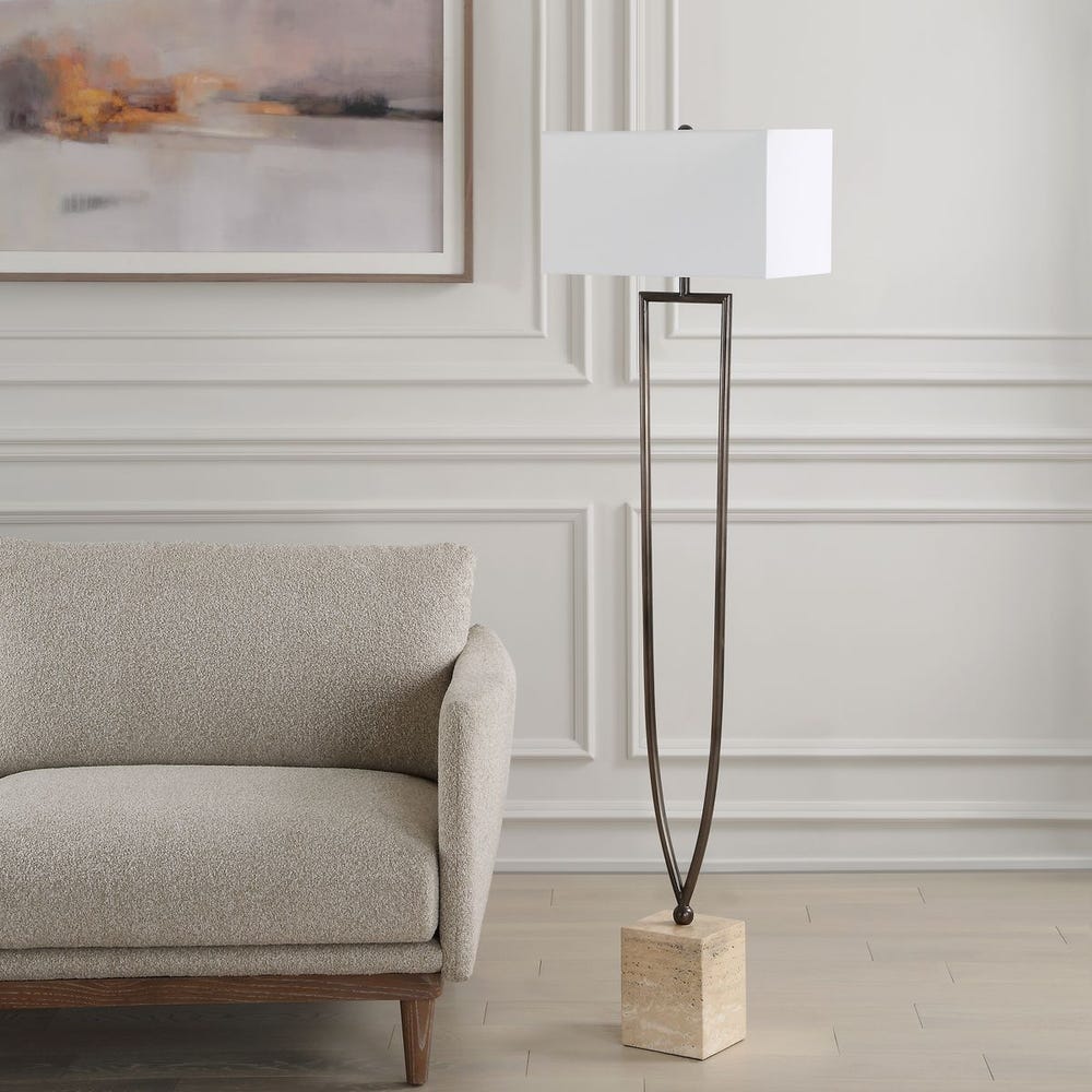 Uttermost Fork in The Road Floor Lamp