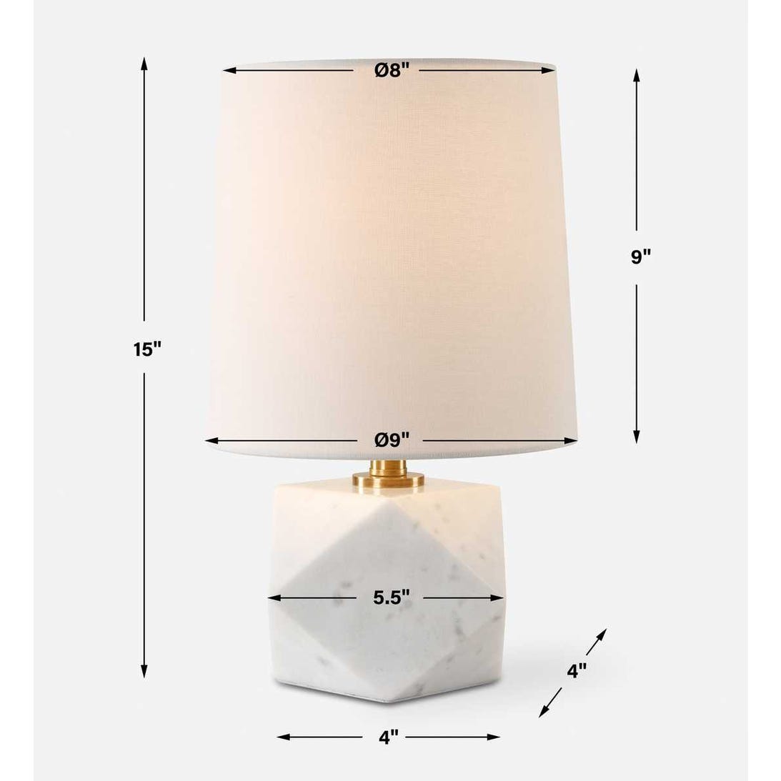 Uttermost A Cut Above Table Lamp