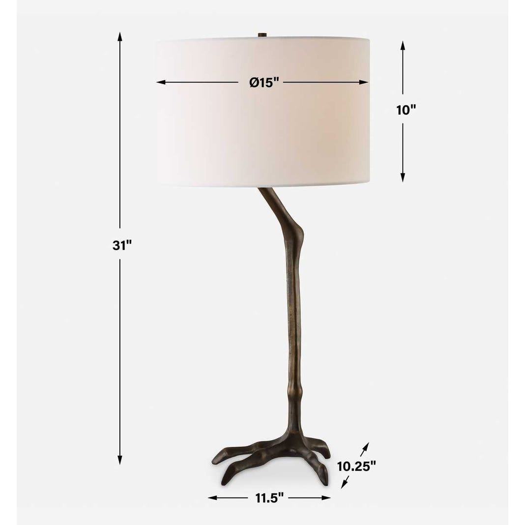 Uttermost Perch Bird-Leg Table Lamp