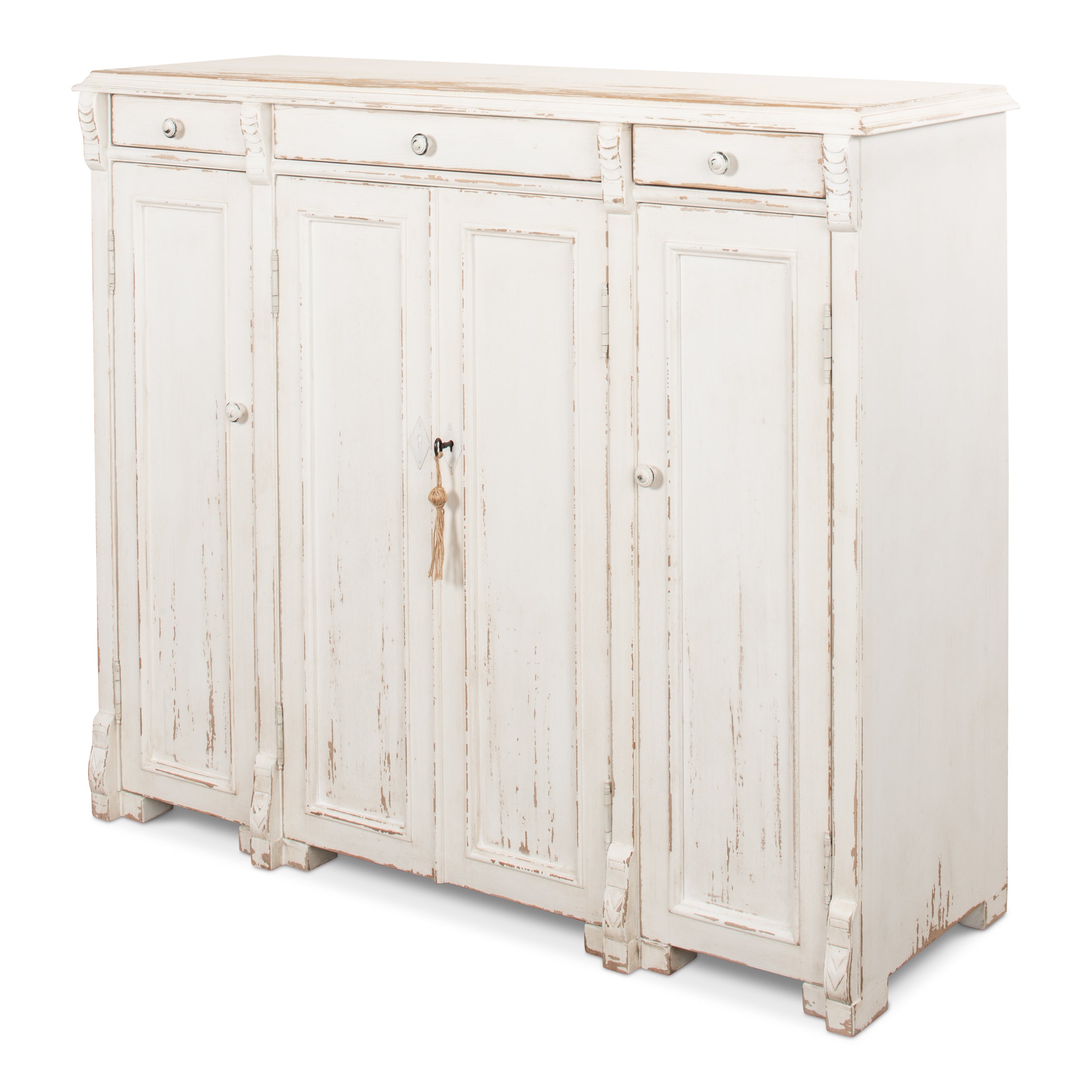 White Swan Tall Sideboard