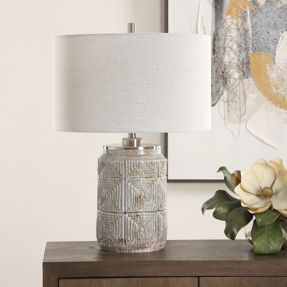 Uttermost Graydon Gray Table Lamp