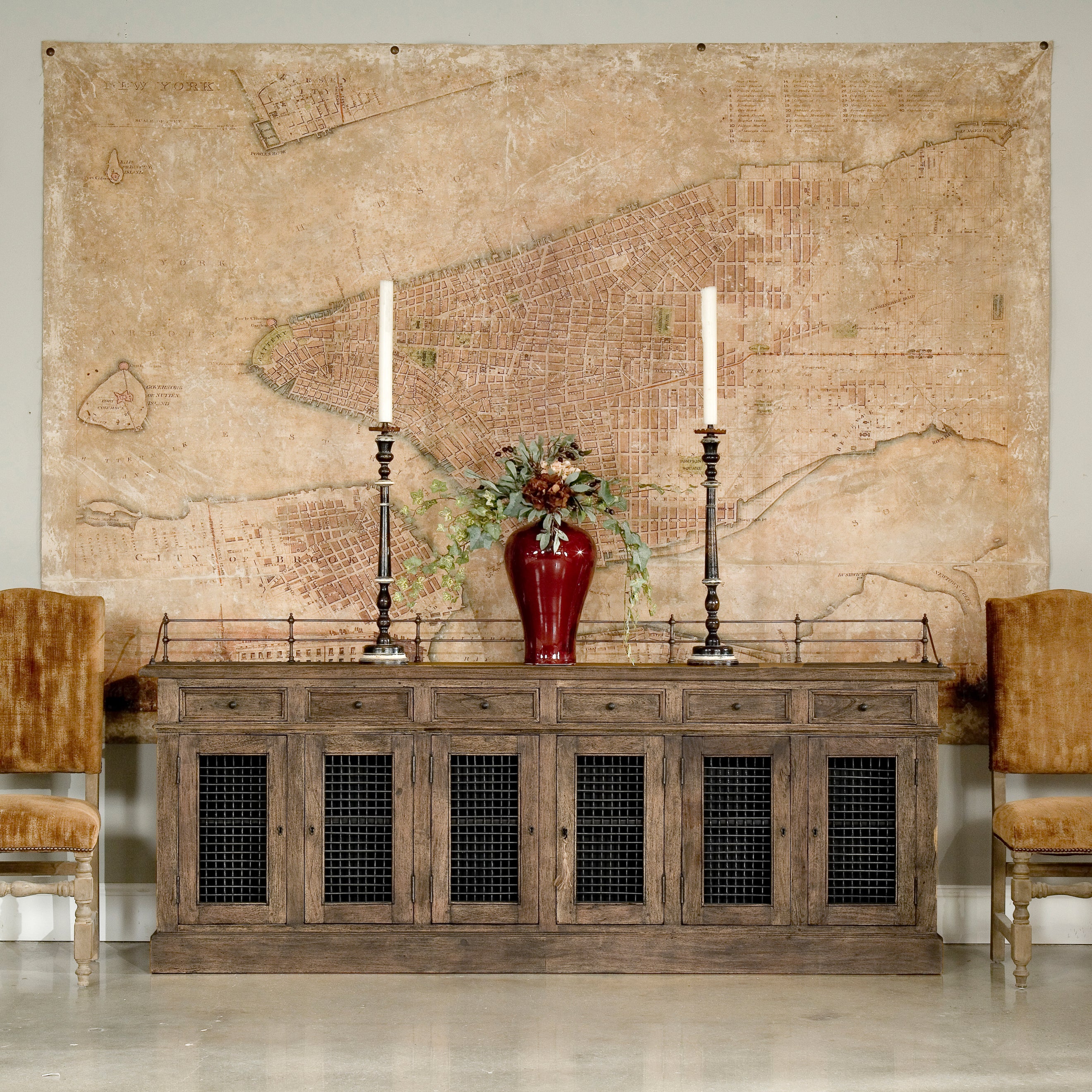 Covent Gardens Sideboard - Old Stain