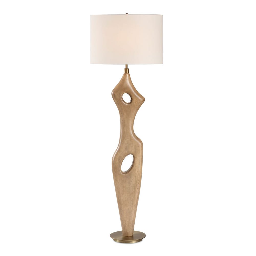 Uttermost Almyra Solid Wood Floor Lamp
