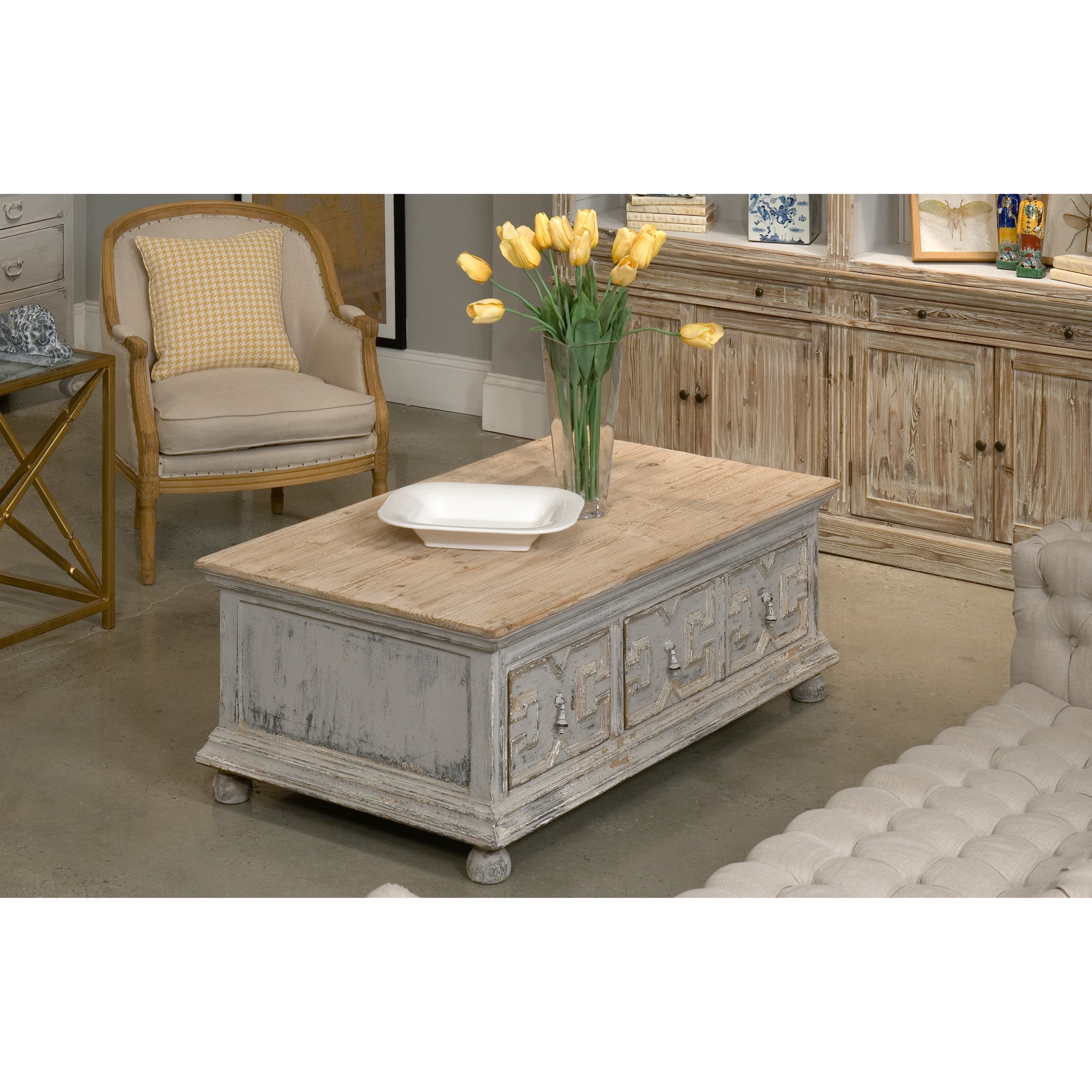 Base and Crown Coffee Table