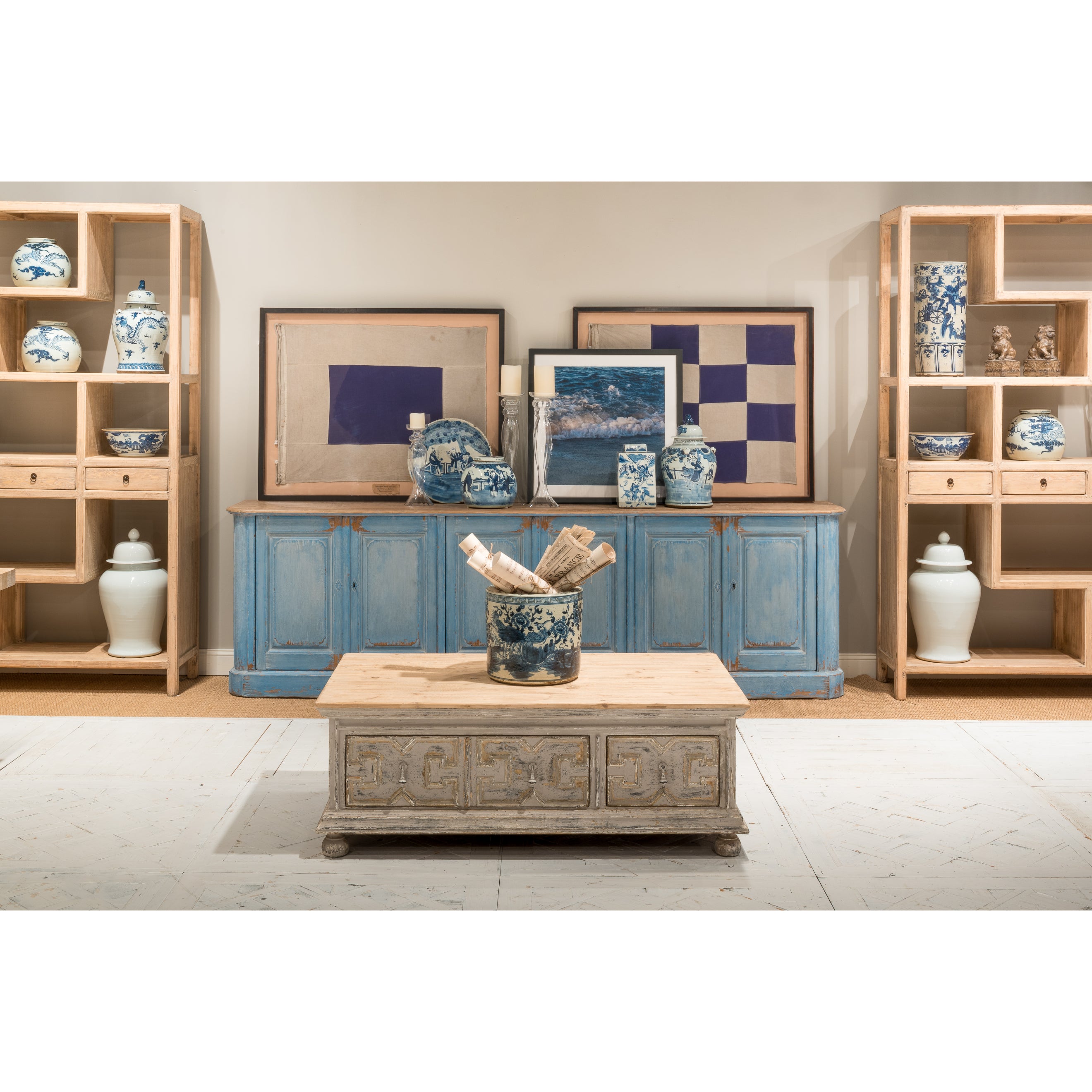 Base and Crown Coffee Table