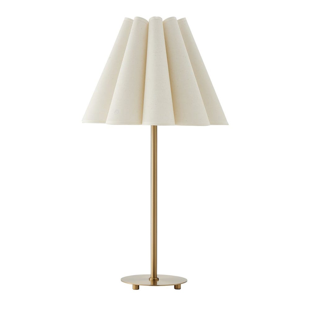 Uttermost Lilabet Fluted Shade Table Lamp