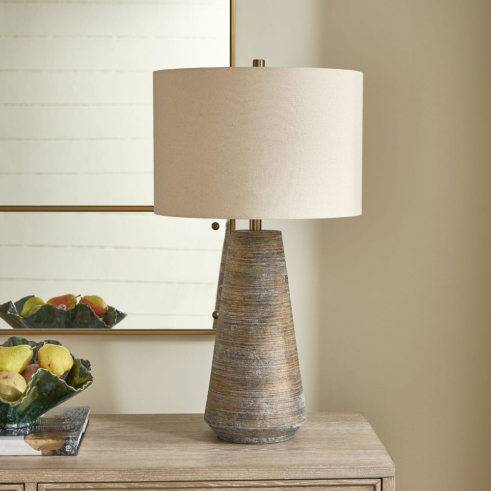 Uttermost Mosier Rustic Beige Table Lamp
