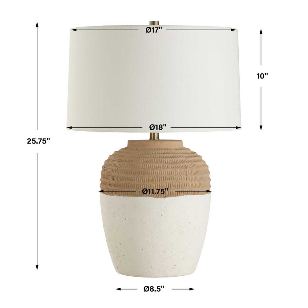 Uttermost Bellaby Terracotta Table Lamp