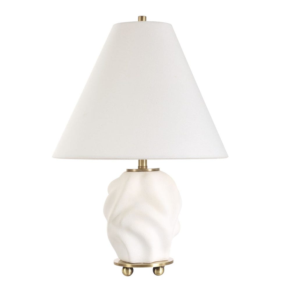 Uttermost Bora White Accent Lamp