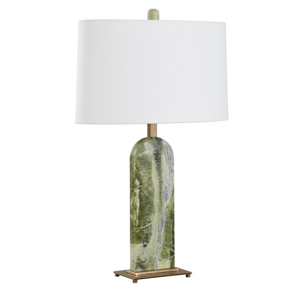 Uttermost Moorea Green Marble Table Lamp