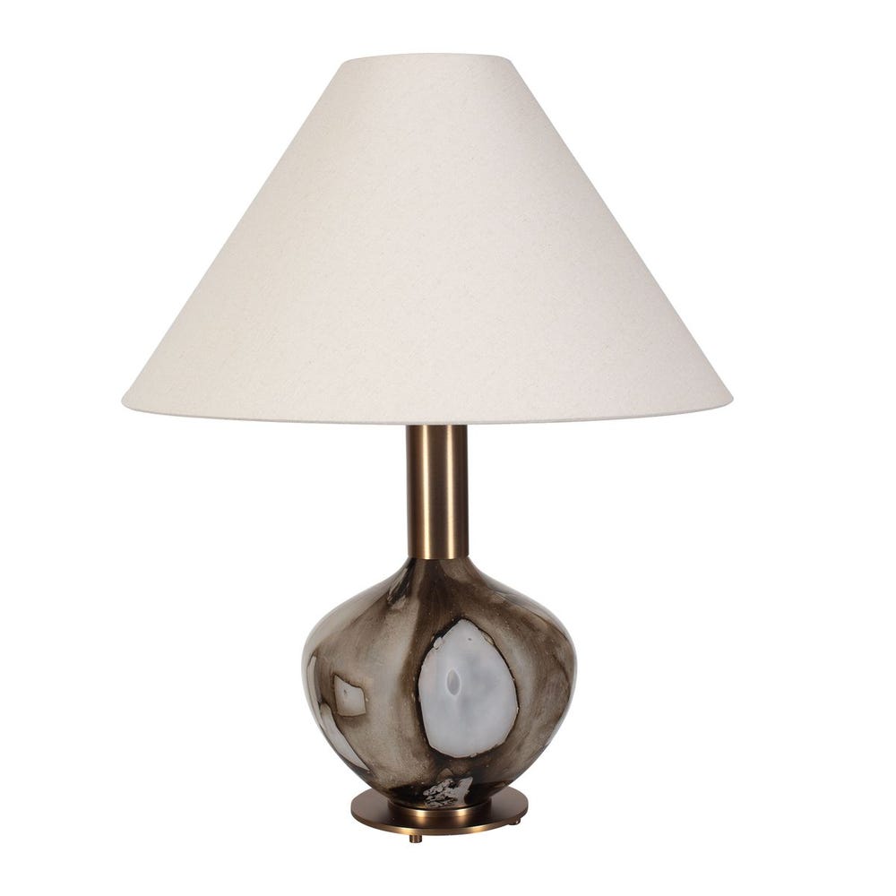 Uttermost Montagu Dark Brown Table Lamp