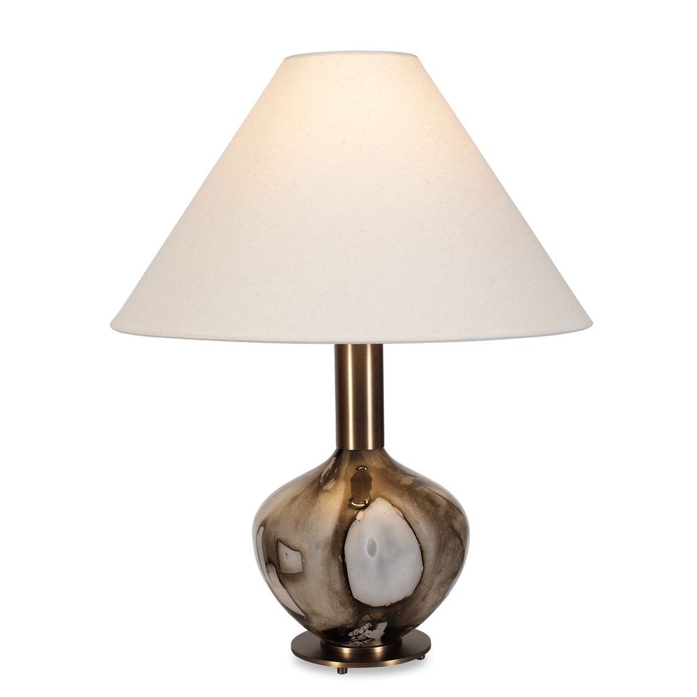 Uttermost Montagu Dark Brown Table Lamp