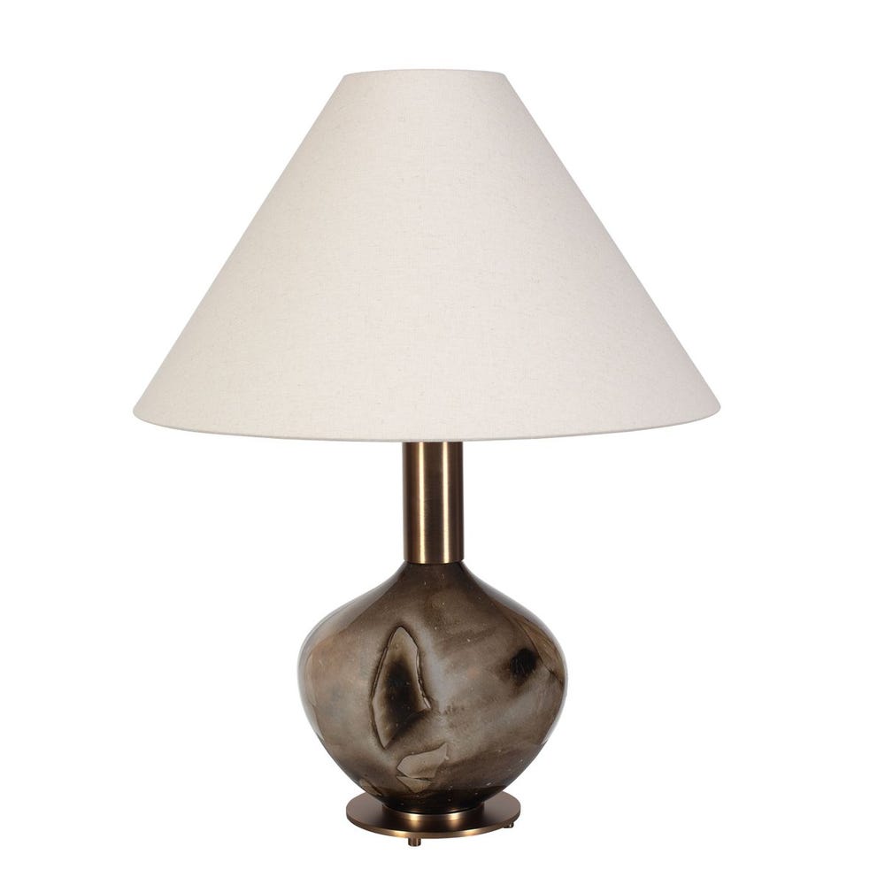 Uttermost Montagu Dark Brown Table Lamp