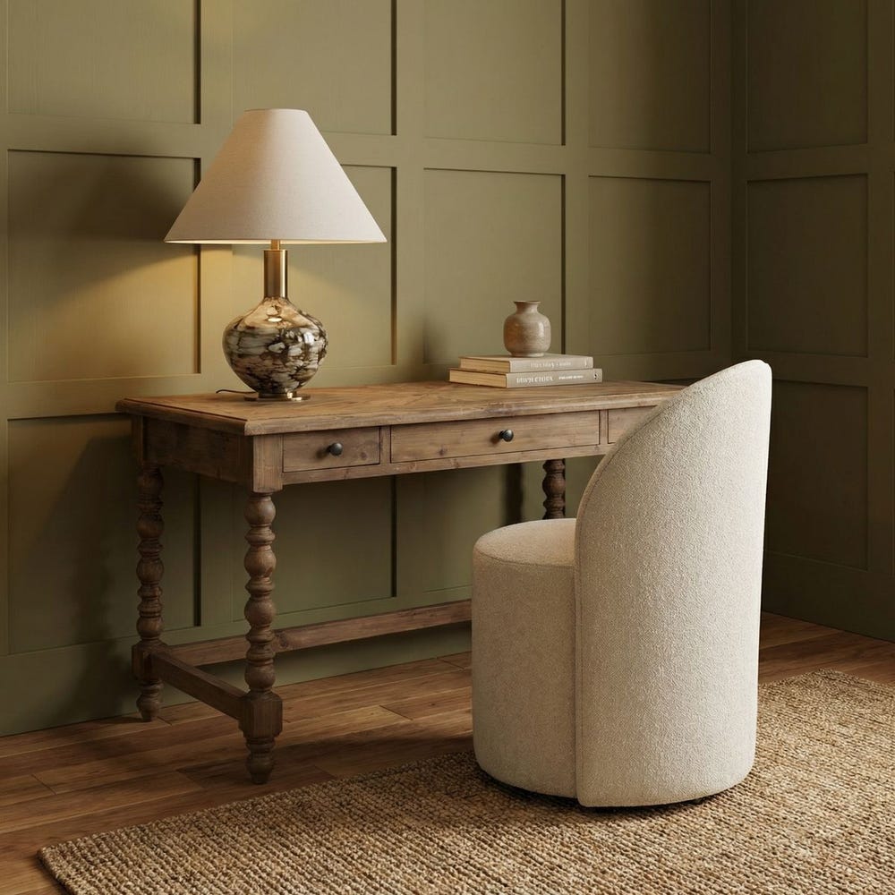 Uttermost Montagu Dark Brown Table Lamp