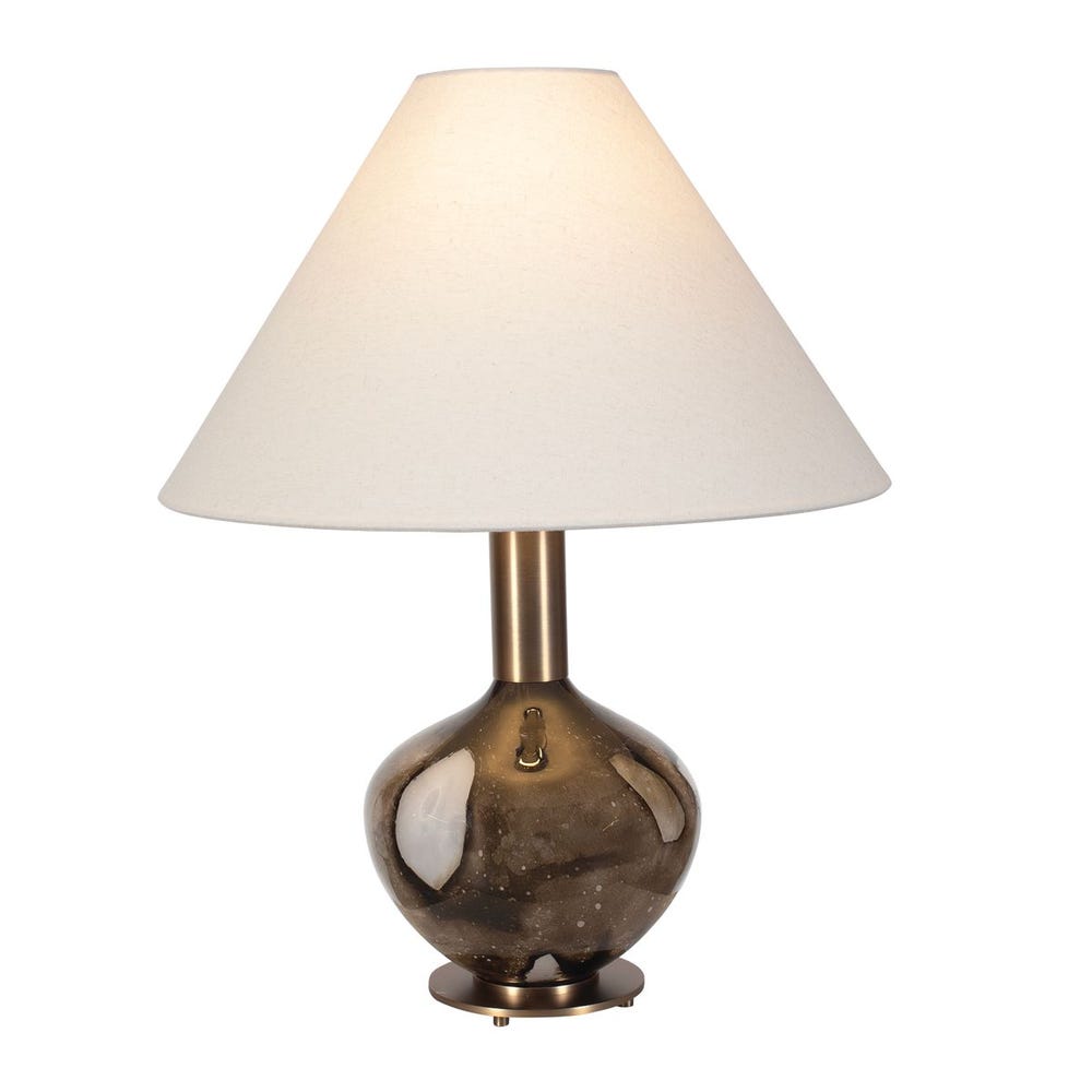 Uttermost Montagu Dark Brown Table Lamp