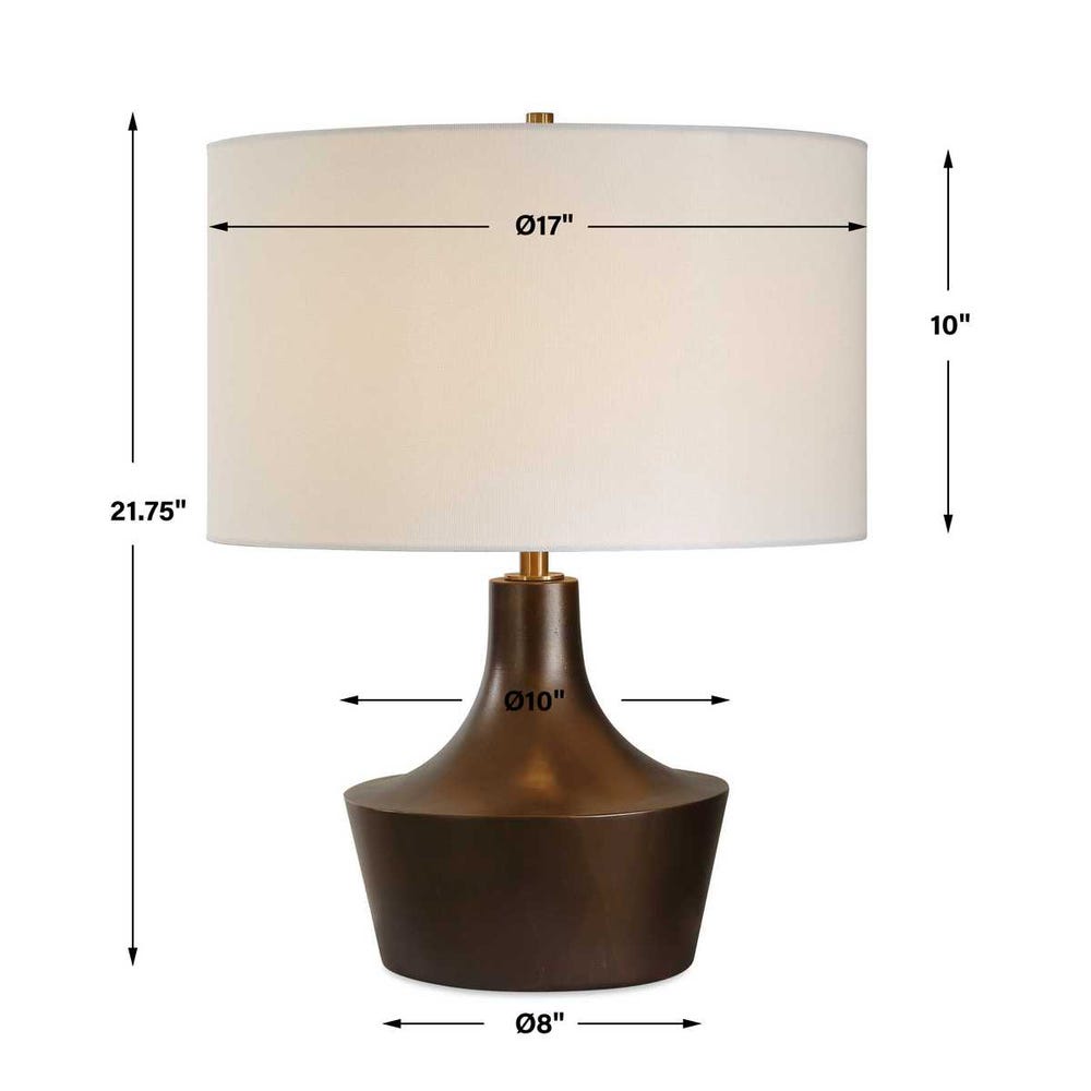 Uttermost Paseo Bronze Table Lamp