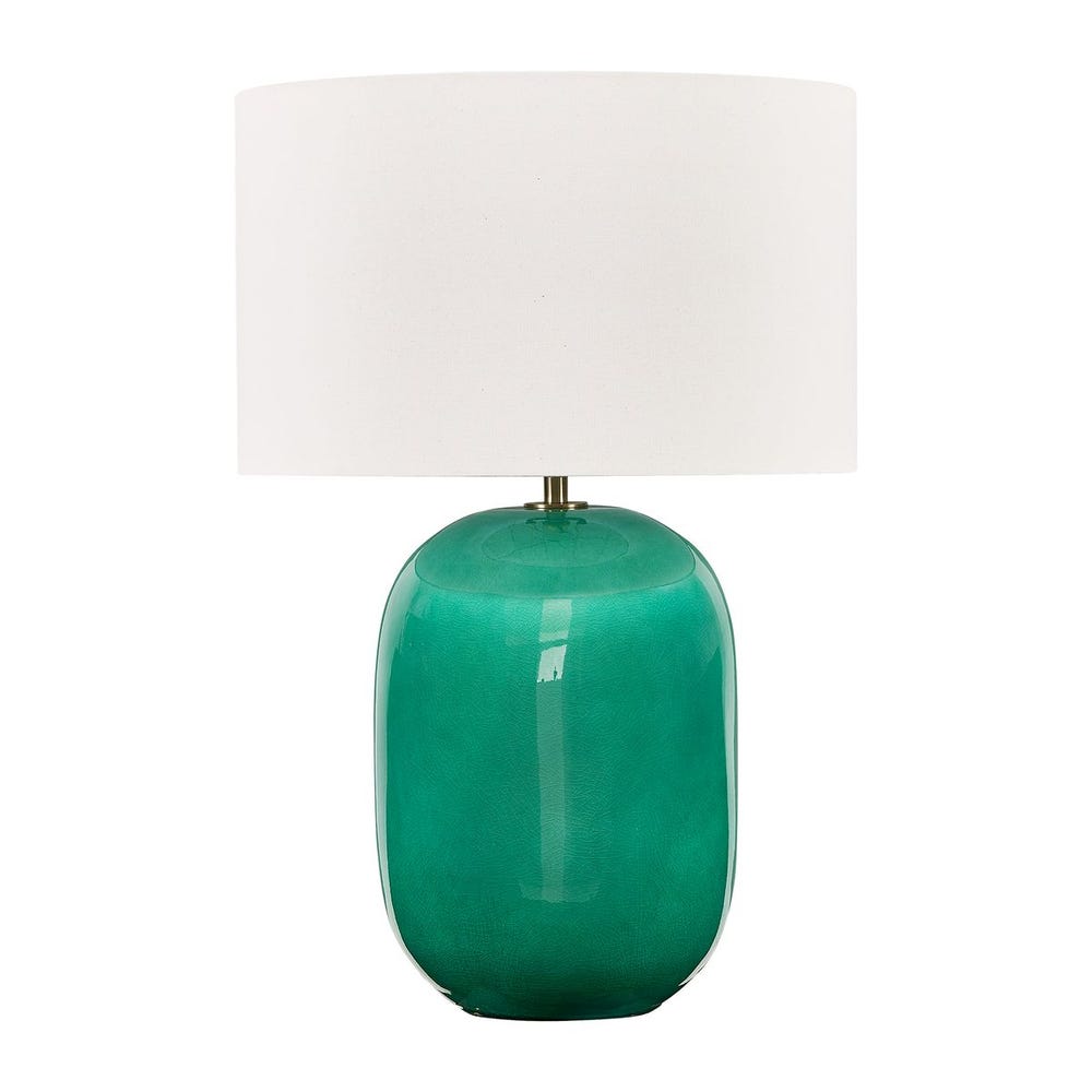 Uttermost Hollis Teal Table Lamp