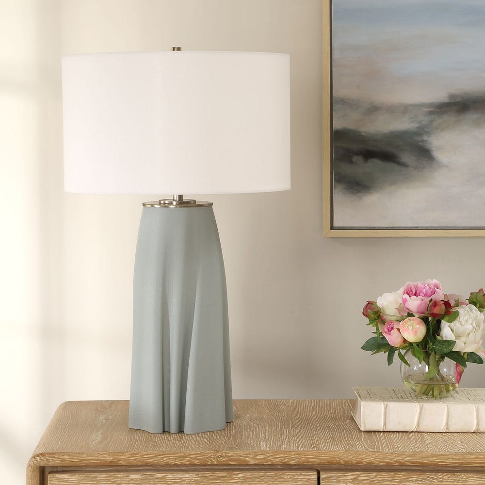 Uttermost Cover Up Sculpted Table Lamp
