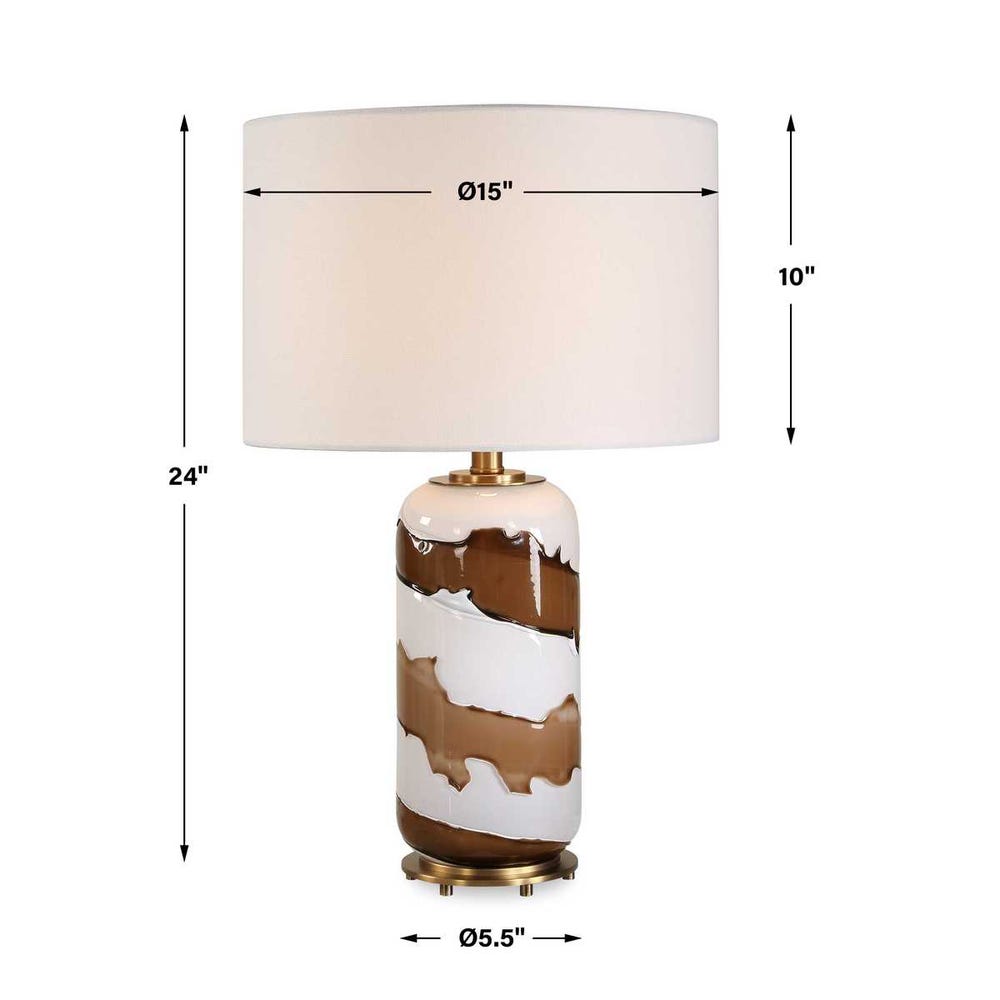 Uttermost Ararat Swirl Table Lamp