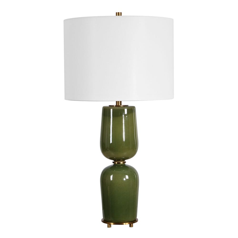Uttermost Meyer Green Table Lamp