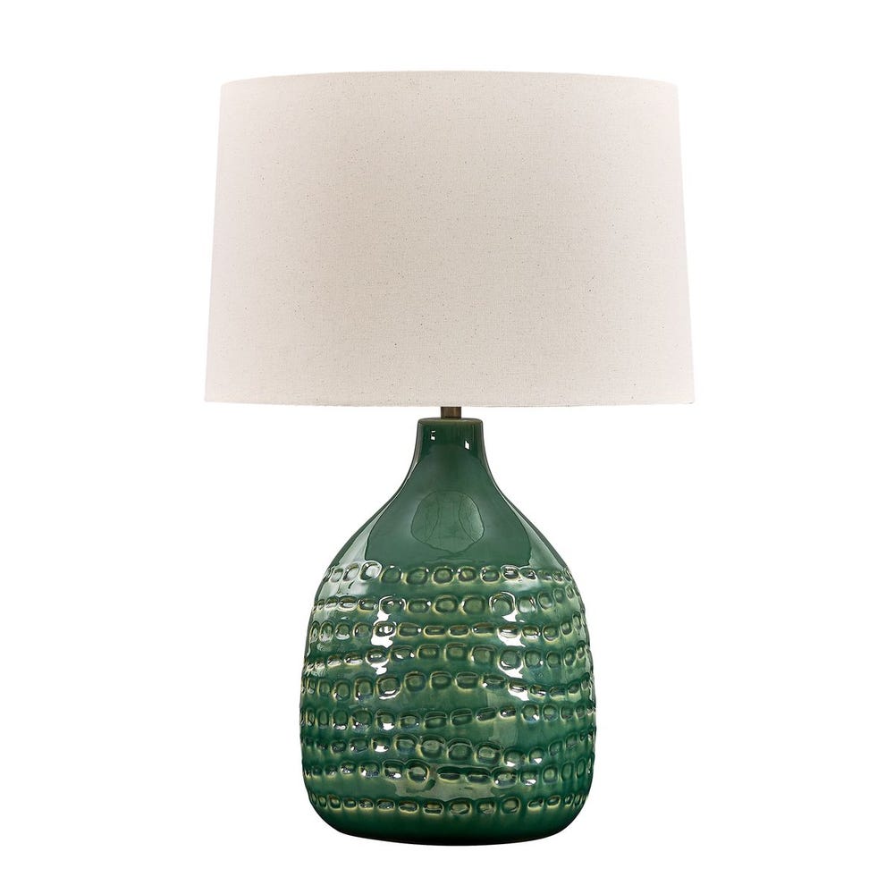 Uttermost Breya Green Glaze Table Lamp