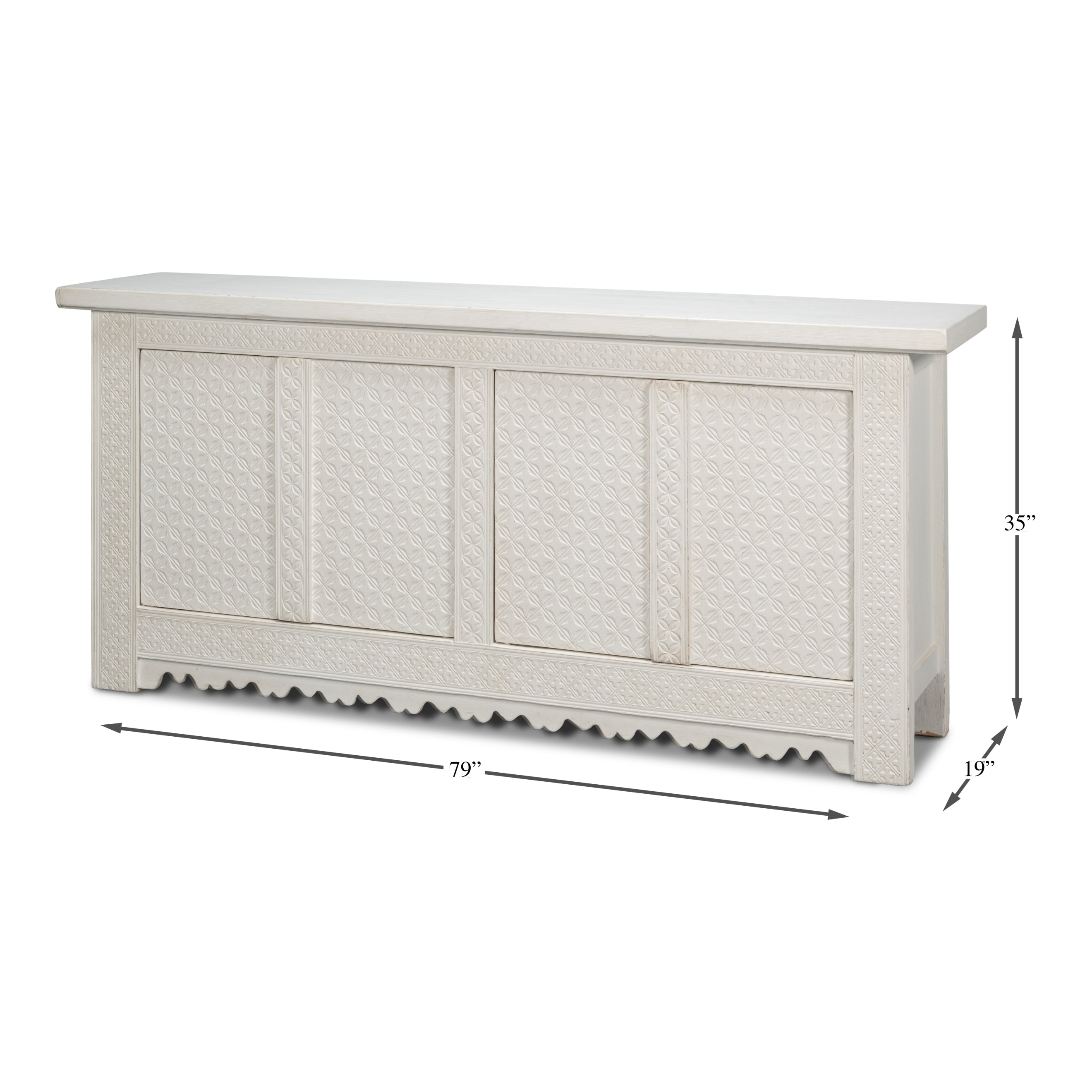 Persian Sideboard - Antique White