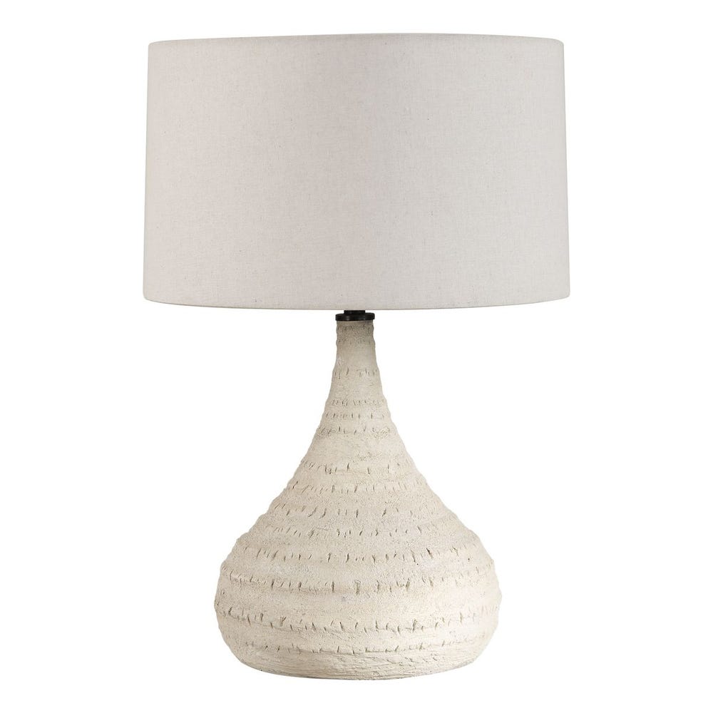 Uttermost Olsen Indoor-Outdoor White Table Lamp