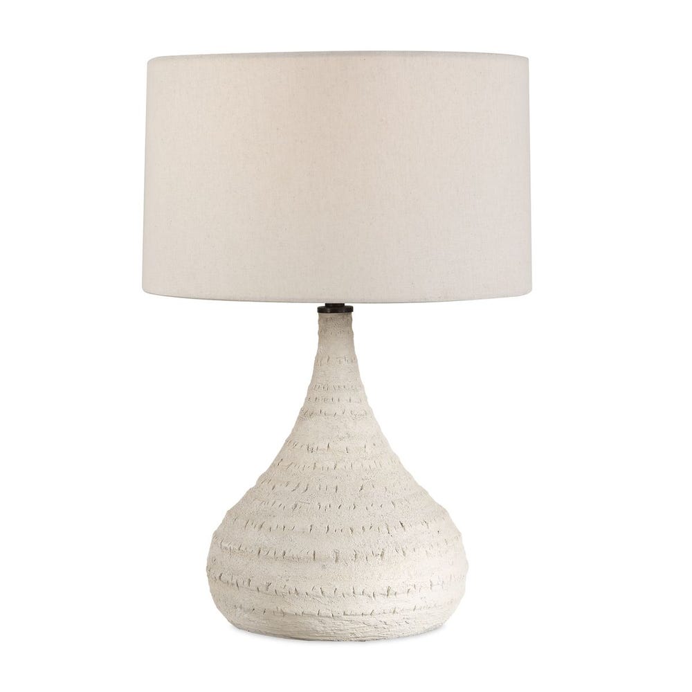 Uttermost Olsen Indoor-Outdoor White Table Lamp