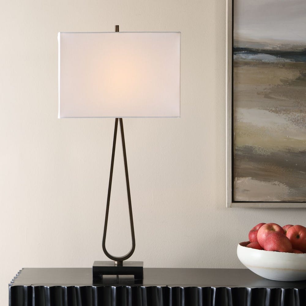 Uttermost Galloway Dark Bronze Table Lamp